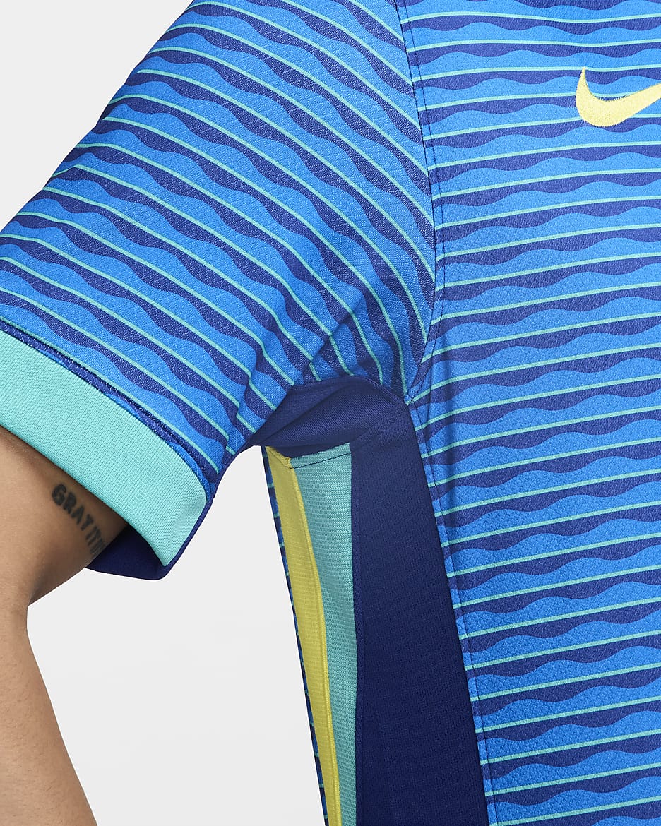 NIKE公式】ブラジル 2024 スタジアム アウェイ メンズ ナイキ Dri-FIT サッカー レプリカ ユニフォーム.オンラインストア  (通販サイト)